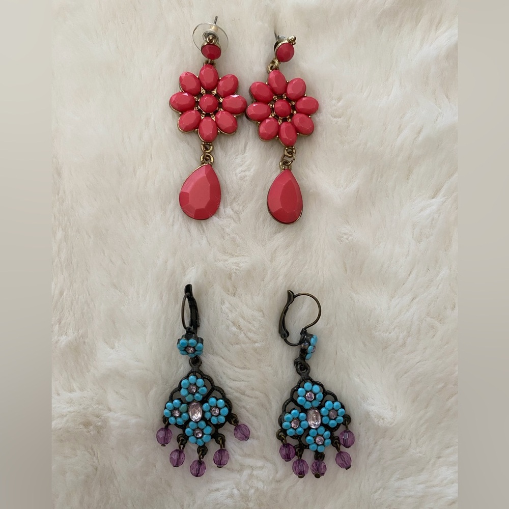 Retro/Vintage Beaded Earrings Set